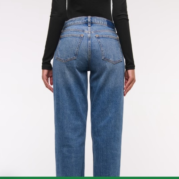 Abercrombie & Fitch High Rise Blue Jeans - Picture 3 of 13